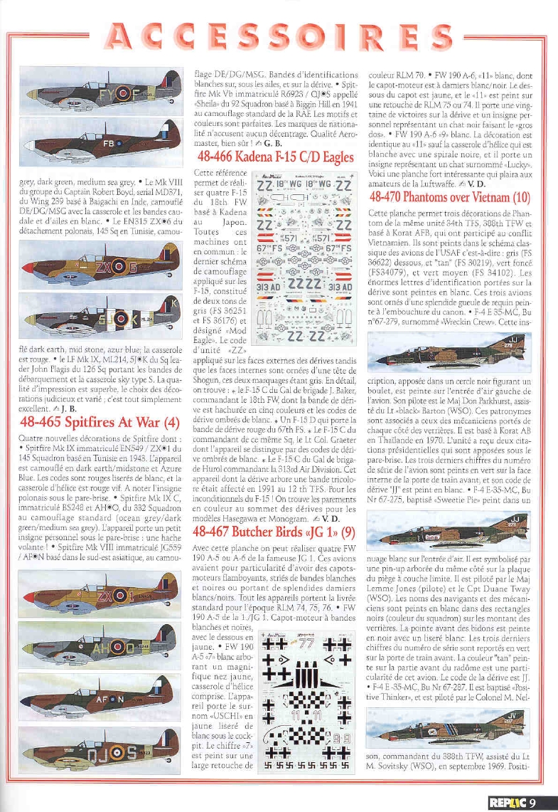 Replic 099 - Hanriot 232, Antonov An-2, Ta-154 A-0 Moskito